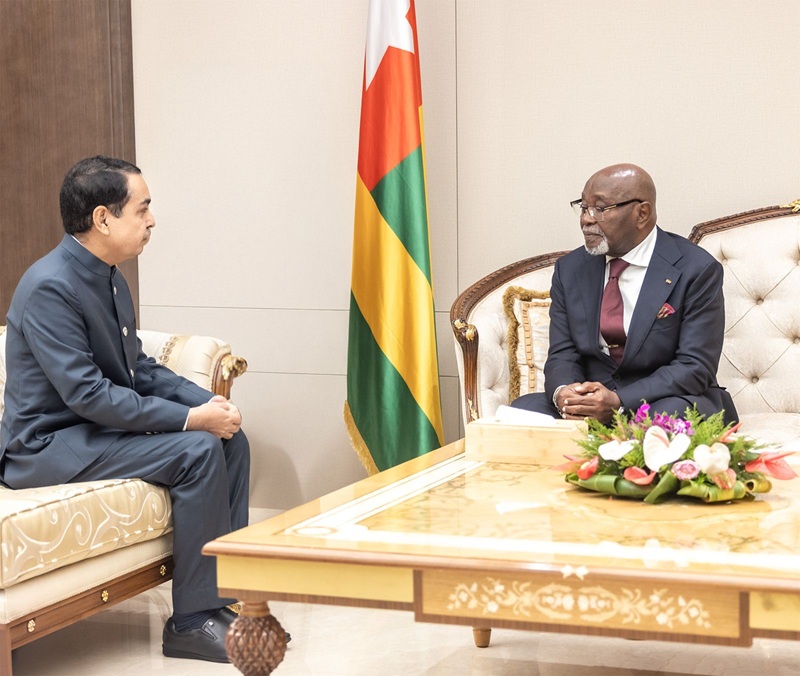 Le Président de la République reçoit le nouvel ambassadeur de l’Inde