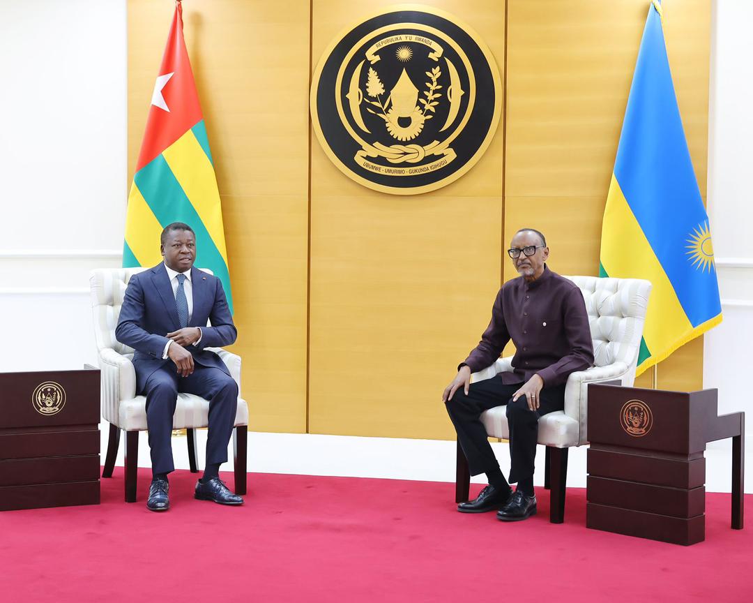 Sécurité régionale, mobilité et économie : des sujets qui tiennent à cœur à Faure Gnassingbé et Paul Kagamé