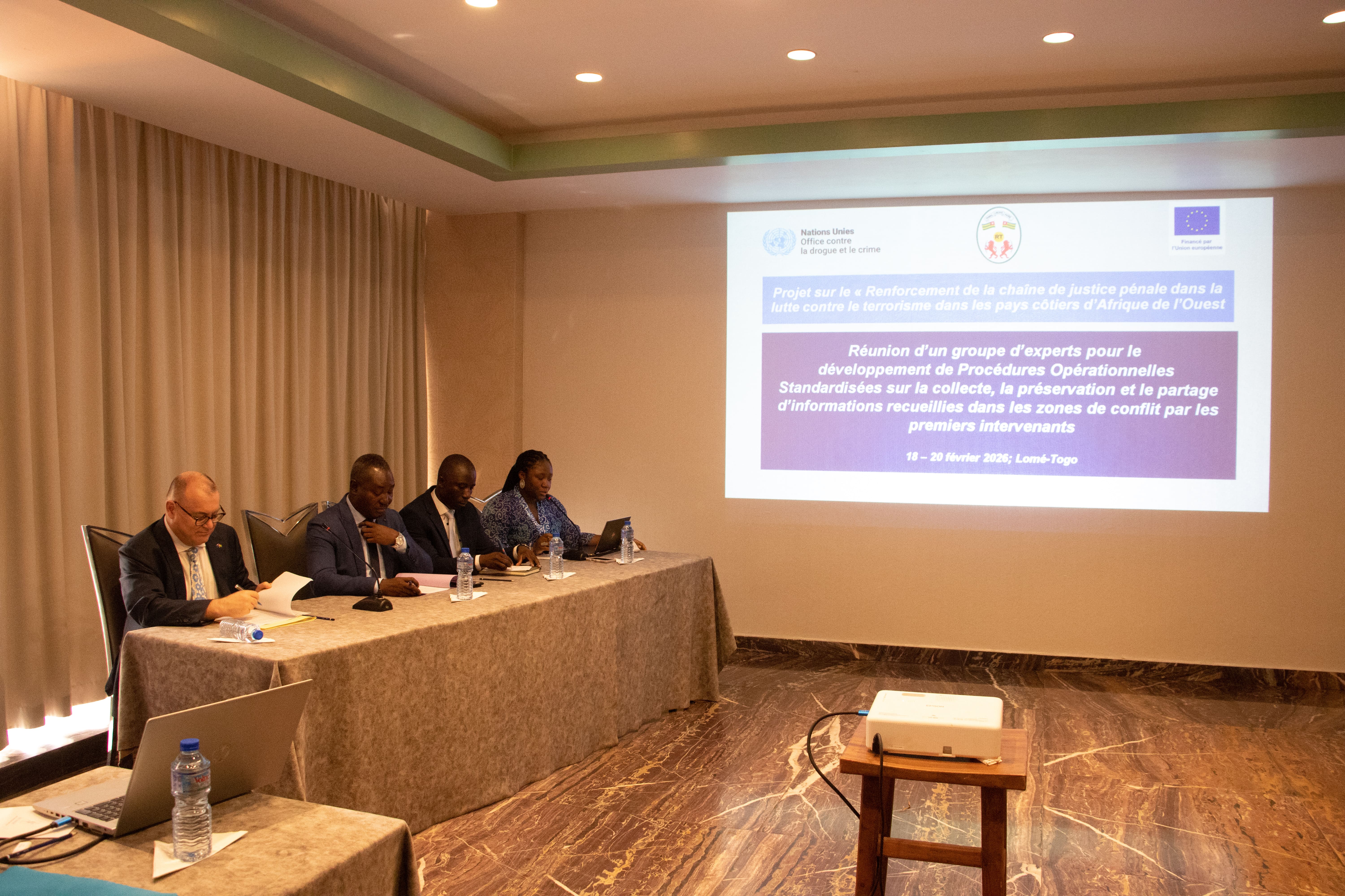 Lomé accueille une réunion régional sur la collecte et le partage d’informations antiterroristes