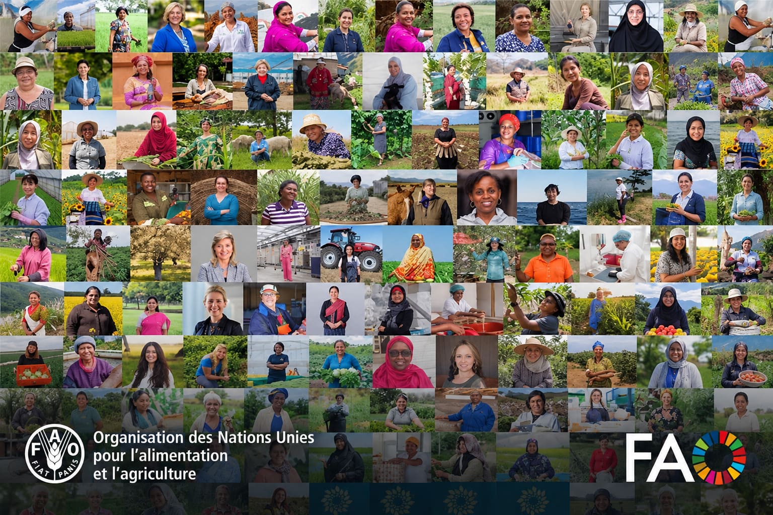 Agriculture : la FAO met à l’honneur 100 femmes engagées dans les systèmes agroalimentaires, dont 22 Africaines